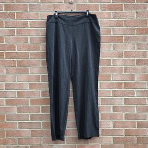 Eileen Fisher Lightweight Tencel Twill Straight Leg Pant Large